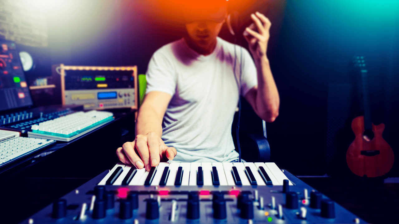 A music producer learns how to make beats and record vocals with a DAW