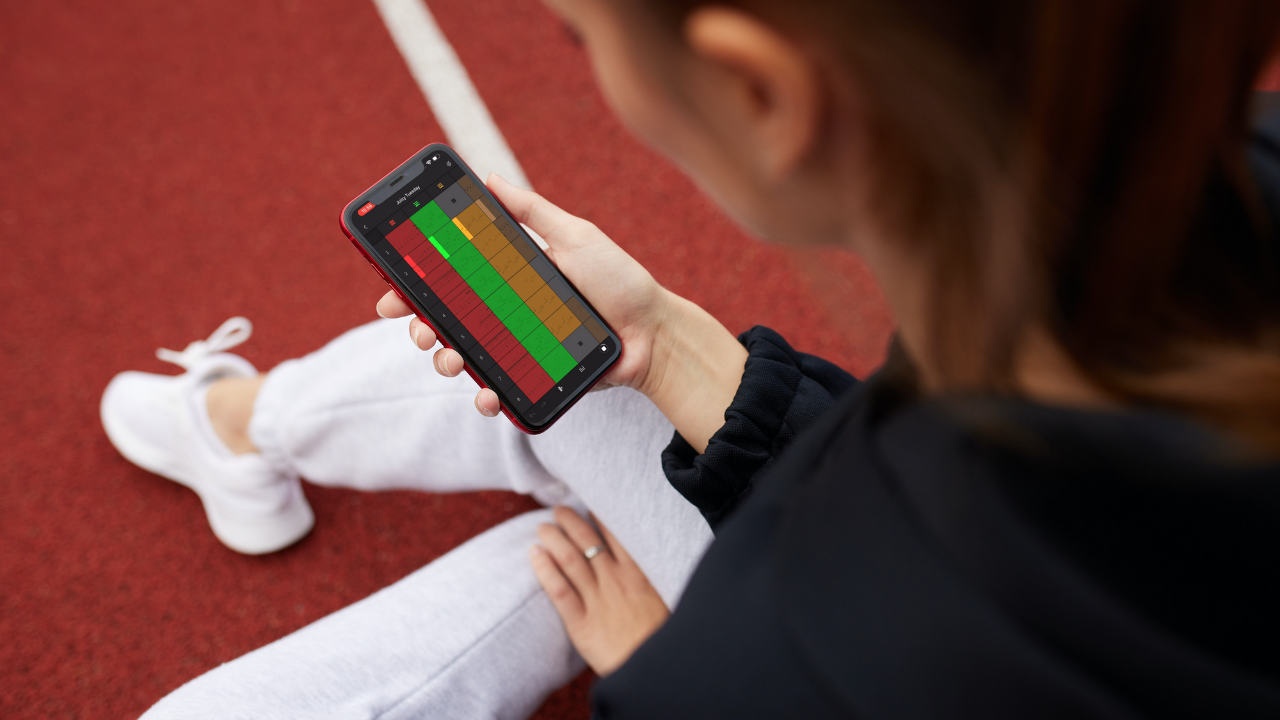 Beat making outside with Ableton Note for iOS 